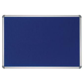 Panneau d'affichage textile Bleu 